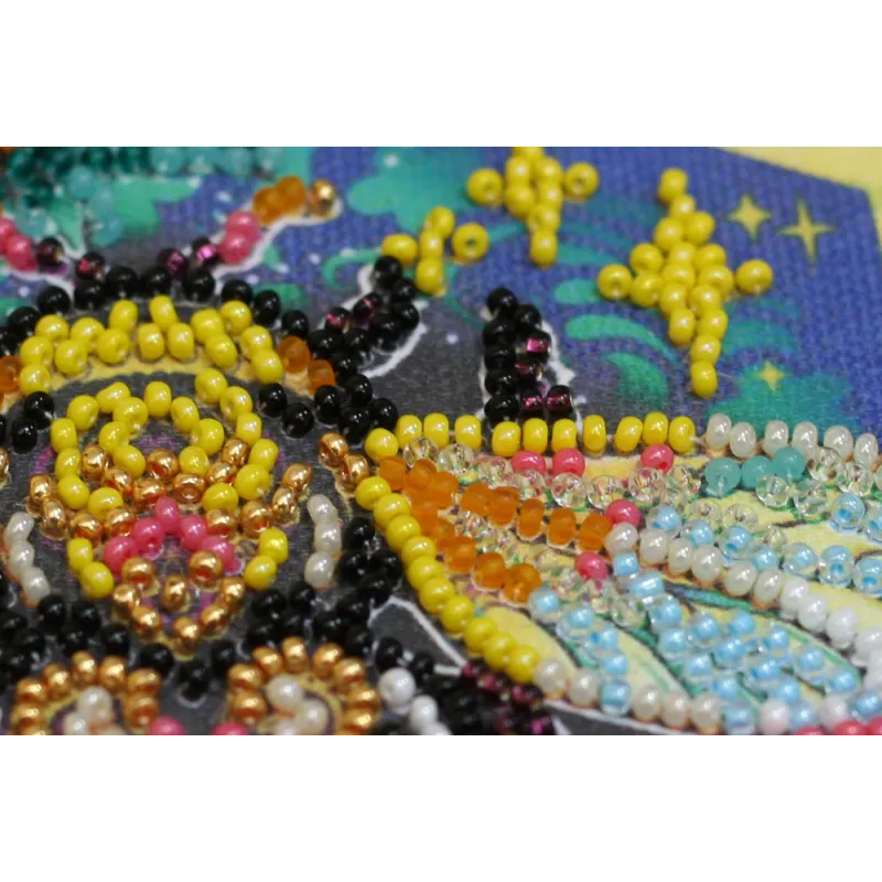 Kit de broderie de perles Mini Sweetly 15x15 cm AAM-225