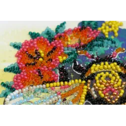 Набор для вышивания бисером Mini Bead Sweetly 15x15 см AAM-225