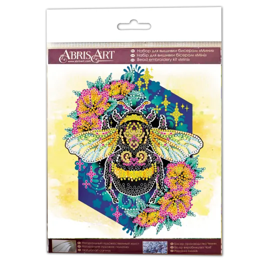 Kit de broderie de perles Mini Sweetly 15x15 cm AAM-225