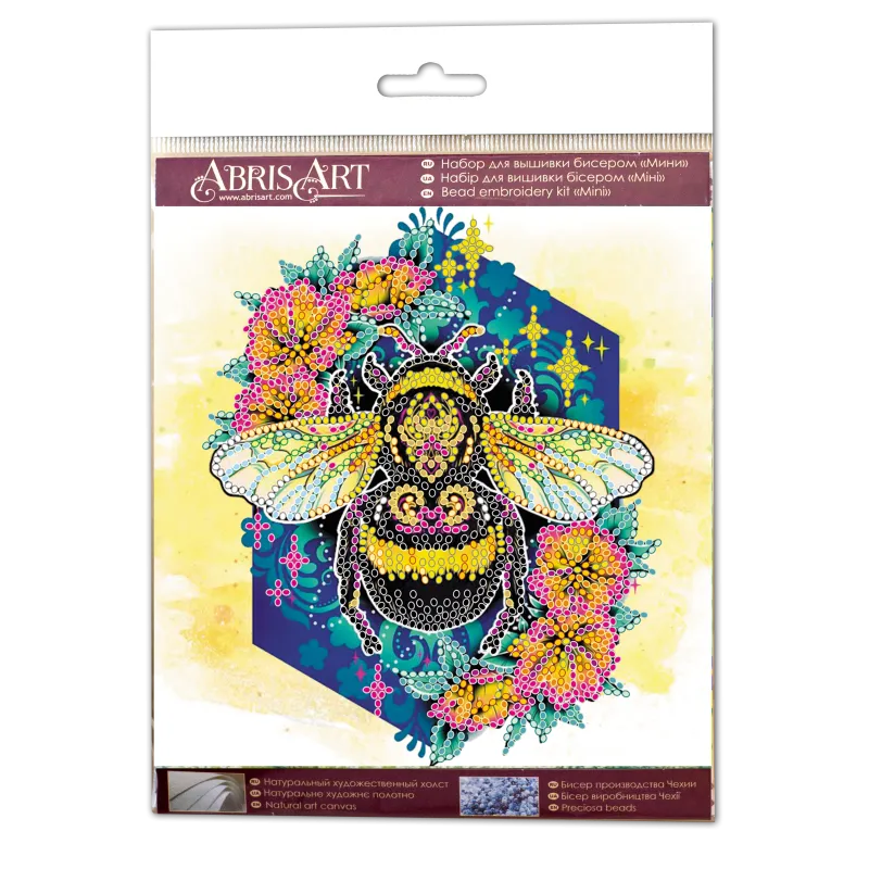 Kit de broderie de perles Mini Sweetly 15x15 cm AAM-225