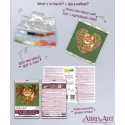 Bead Embroidery Kit "Red fox" AAM-243