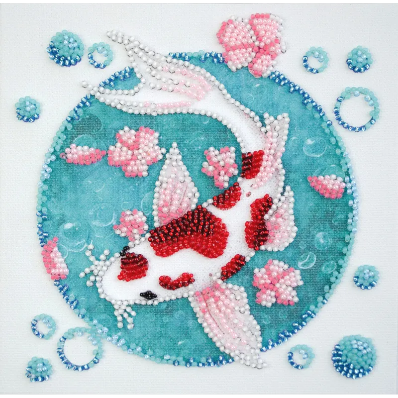 Bead Embroidery Kit "Koi carp" AAM-246