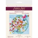 Mid-sized bead embroidery kit "Keys to the spring" AAMB-020