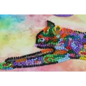 Mid-sized bead embroidery kit "Playful kitten" AAMB-060