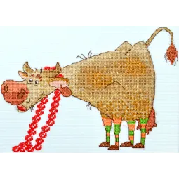 Набор для вышивки крестом - коллекция Aine "Неделя моды" 21x15 см SRA1006