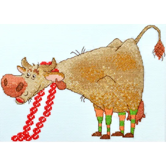 Набор для вышивки крестом - коллекция Aine "Неделя моды" 21x15 см SRA1006