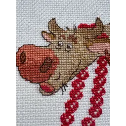 Kit de point de croix - Collection Aine «Fashion Week» 21x15 cm SRA1006