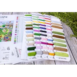 Kreuzstich-Set "Busy Bee Hotel" 41x30cm SLETIL8104