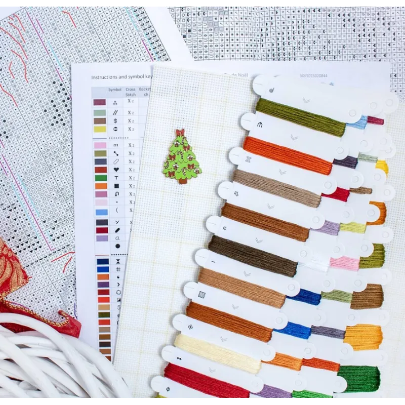 Набор для вышивания крестиком "Сочельник" 25x33см SLETIL8106