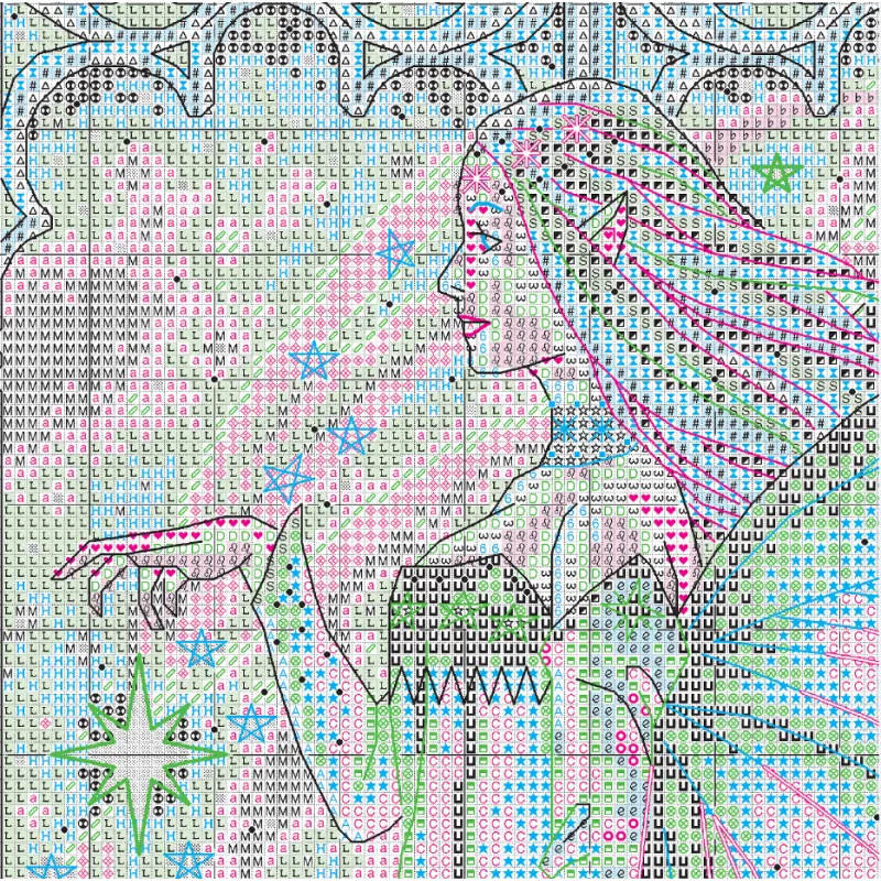 Cross stitch kit - The Gold collection Wintertime Fairy D70-09618