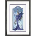 Cross stitch kit - The Gold collection Wintertime Fairy D70-09618