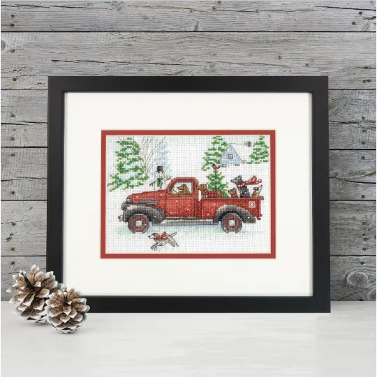 Cross stitch kit Joy Ride D70-09622