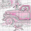 Cross stitch kit Joy Ride D70-09622