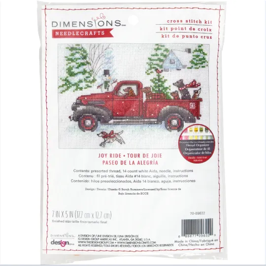 Cross stitch kit Joy Ride D70-09622