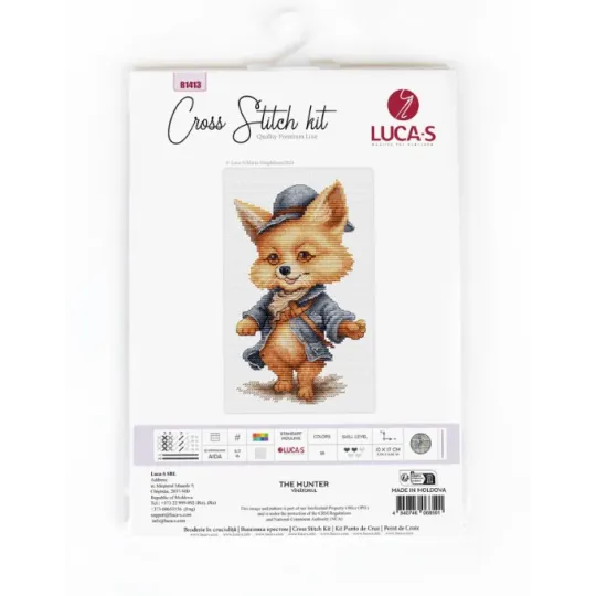 Cross Stitch Kit The Hunter 10x17cm SB1413