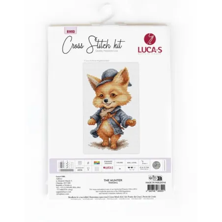 Cross Stitch Kit The Hunter 10x17cm SB1413