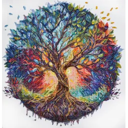 Cross stitch kit The Center of the Universe (Deco Scenes) 35x36 cm AAH-211