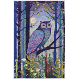 Kit de point de croix Forêt dense (Scènes déco) 28x43 cm AAH-214