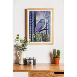Kit de point de croix Forêt dense (Scènes déco) 28x43 cm AAH-214