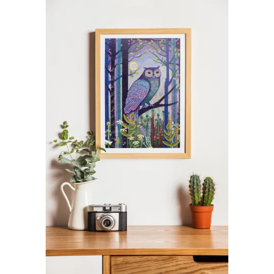 Набор для вышивания крестиком Густой лес (Deco Scenes) 28x43 см AAH-214