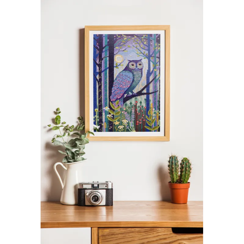 Набор для вышивания крестиком Густой лес (Deco Scenes) 28x43 см AAH-214