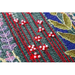 Kreuzstich-Set Dichter Wald (Deco Scenes) 28x43 cm AAH-214