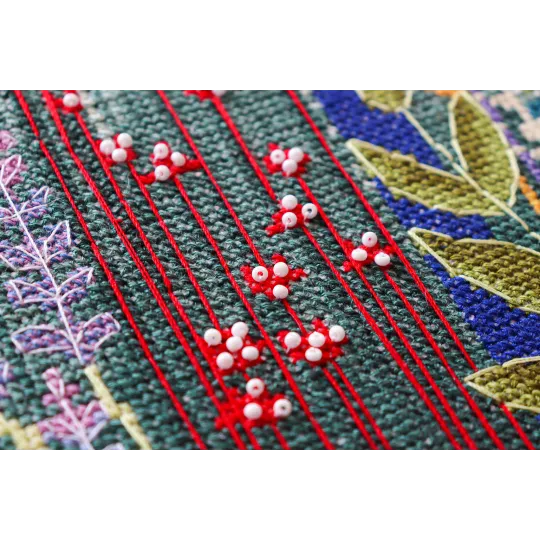 Набор для вышивания крестиком Густой лес (Deco Scenes) 28x43 см AAH-214