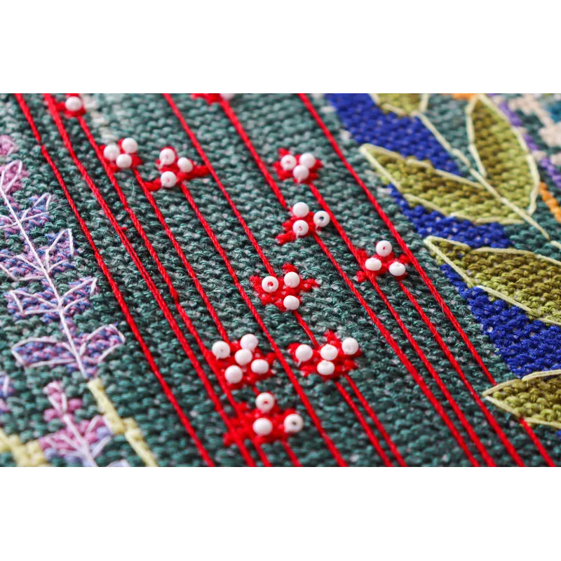 Набор для вышивания крестиком Густой лес (Deco Scenes) 28x43 см AAH-214