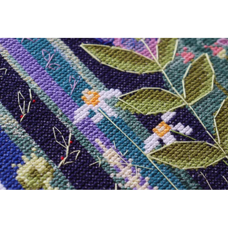 Набор для вышивания крестиком Густой лес (Deco Scenes) 28x43 см AAH-214