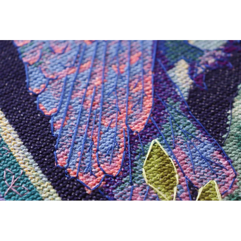 Набор для вышивания крестиком Густой лес (Deco Scenes) 28x43 см AAH-214