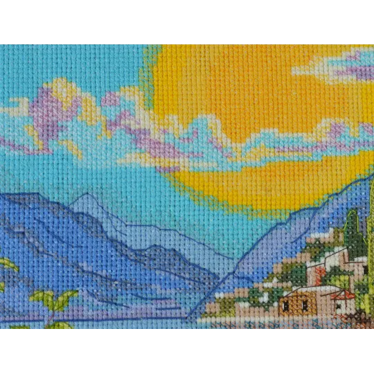 Kreuzstich-Set Die Sonne Siziliens (Deco Scenes) 25x30 cm AAH-215