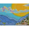 Kreuzstich-Set Die Sonne Siziliens (Deco Scenes) 25x30 cm AAH-215