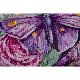 Kit de point de croix Enchanté par le clair de lune (Scènes Déco) 28x30 cm AAH-224