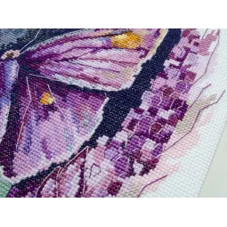 Cross stitch kit Enchanted by the moonlight (Deco Scenes) 28x30 cm AAH-224