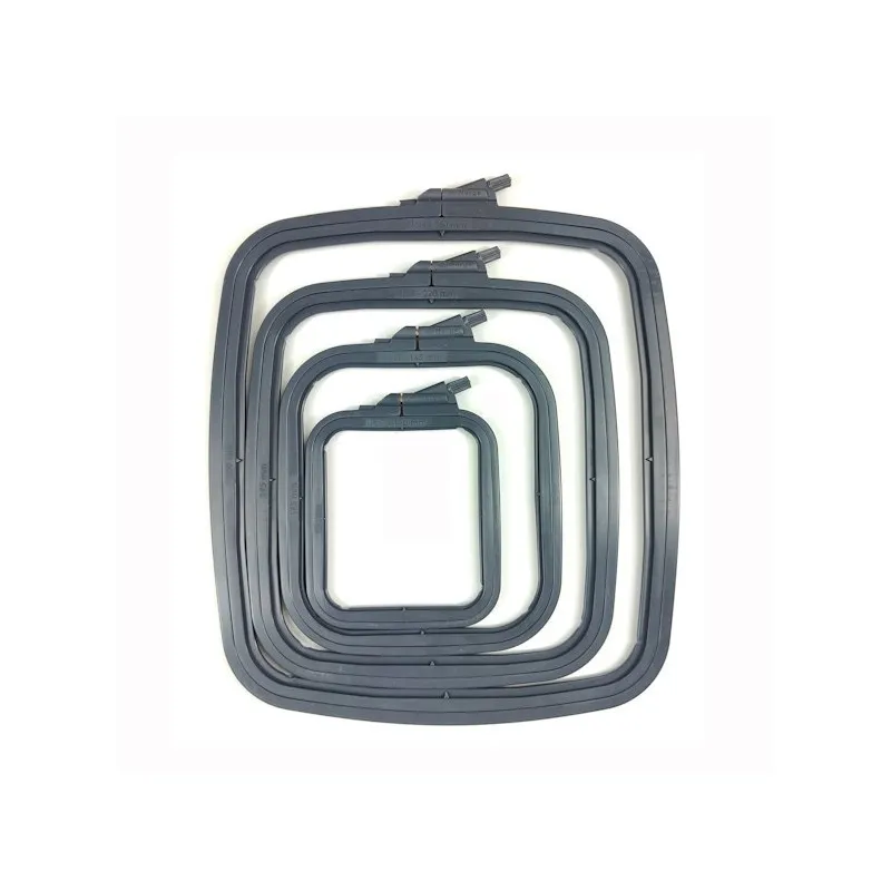 14.5x16.5 cm Plastic Square Hoop (grey) 170-12GREY