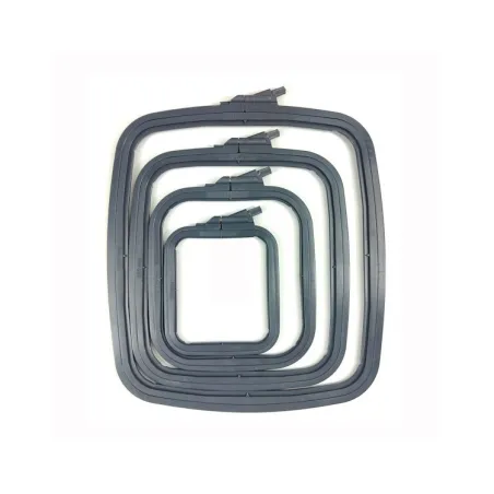 25x28 cm Plastic Square Hoop (grey) 170-14GREY