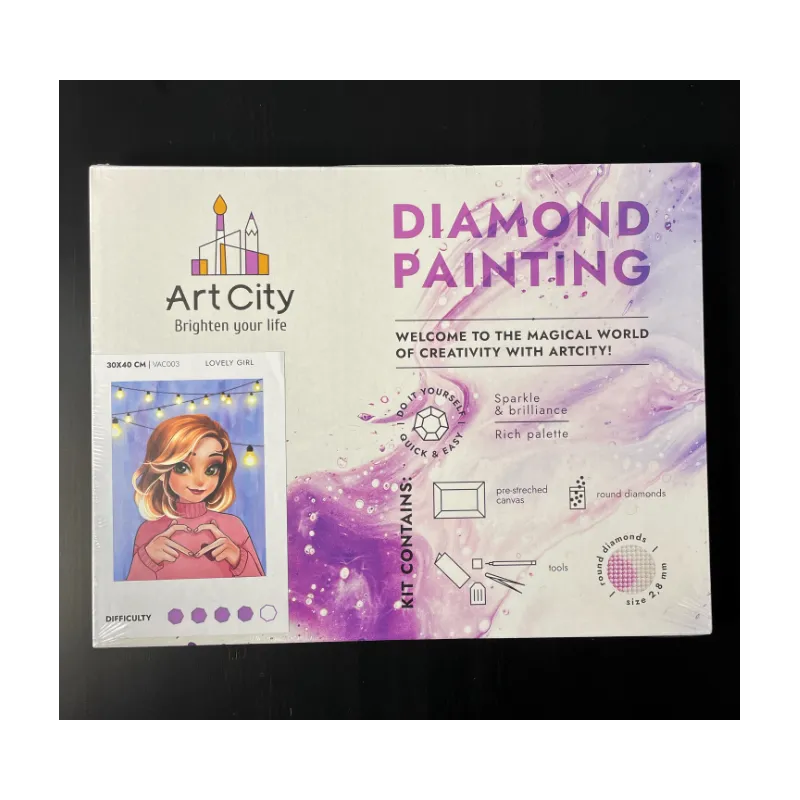 Diamond Painting "ArtCity" on the subframe At the waterfall 30x40 cm VA802