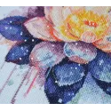 Kreuzstich-Sets Leuchtender Lotus (Deco Scenes) 24x24 cm AAH-212