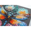Kit de broderie de perles principal Ailes vacillantes (Décors) 20x20 cm AAMB-106