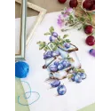 Cross stitch kit "Garden plums" SNV-877