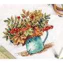 Cross stitch kit "Scarlet bunches of rowan" SNV-878