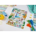 Cross stitch kit "Sampler. On the beach" SNV-883