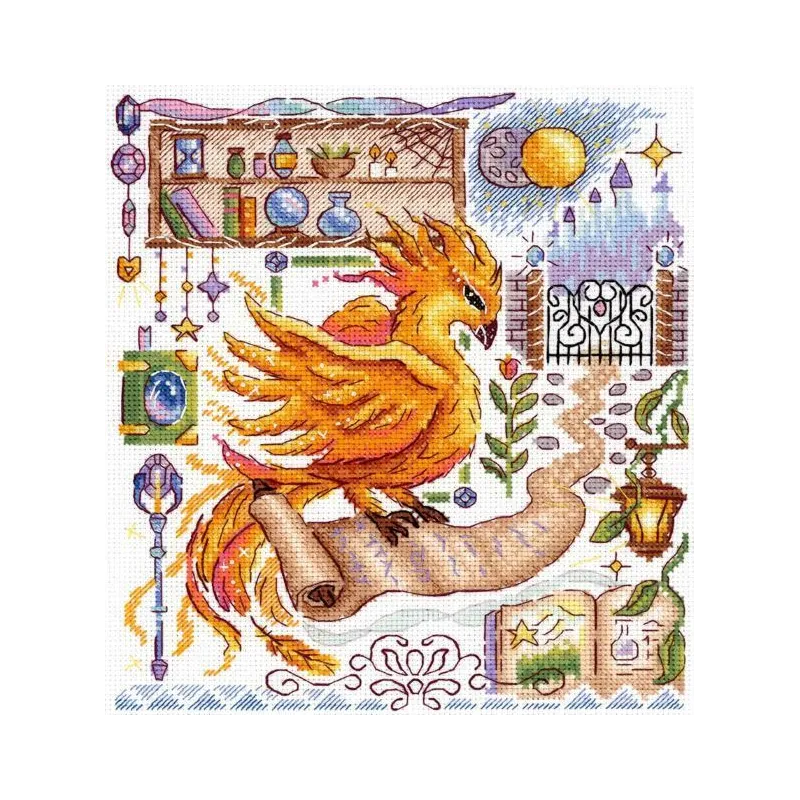 Cross stitch kit "Sampler. Magic is near" SNV-891