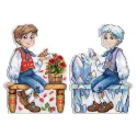 Cross stitch kit "Boy with a cold heart" SR-925