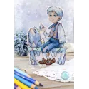 Cross stitch kit "Boy with a cold heart" SR-925