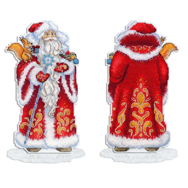 Cross stitch kit "Santa Claus, with stand" SR-943