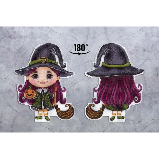 Cross stitch kit "Charming witch" SR-959