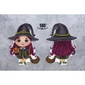 Cross stitch kit "Charming witch" SR-959