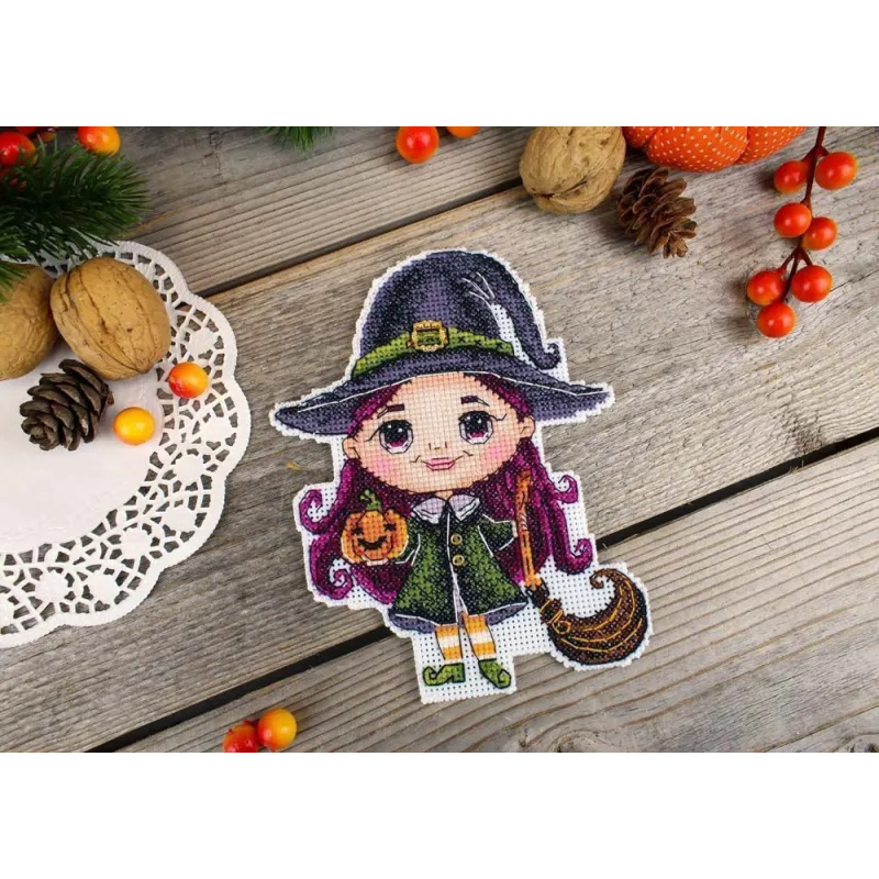 Cross stitch kit "Charming witch" SR-959