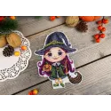 Cross stitch kit "Charming witch" SR-959